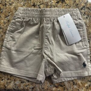Ralph Lauren Tan Casual Shorts Elastic Waist